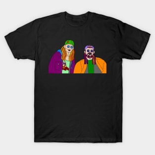 Jay and Silent Bob Ragdolls T-Shirt